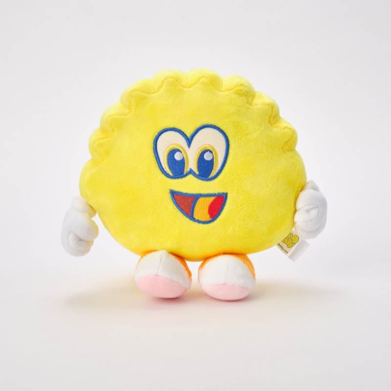 Front of Scrub Daddy Plush Toy
